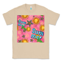 Mushroom summer time of the sun seamless pattern Classic Tee - BundleAndBundleShop