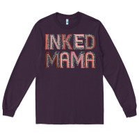 Plum inked mama Long Sleeve Tee - JahusDesignShop