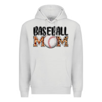 Dove Grey baseball mom Premium Hoodie - AdoDesignShop