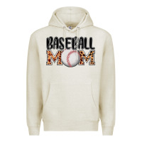 Oatmeal Heather baseball mom Premium Hoodie - AdoDesignShop