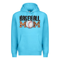 Ocean Blue baseball mom Premium Hoodie - AdoDesignShop