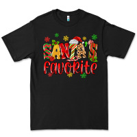 Black santa's favorite Premium Tee - MaliasSmallBusiness