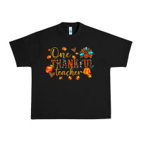 Black one thankful teacher Urban Heavy Tee - JahusDesignShop