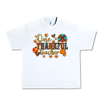 White one thankful teacher Urban Heavy Tee - JahusDesignShop