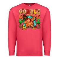 Cardinal gobble gobble gobble gobble turkey Premium Sweatshirt - MaliasSmallBusiness