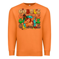 Carrot gobble gobble gobble gobble turkey Premium Sweatshirt - MaliasSmallBusiness