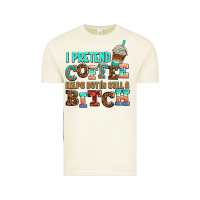 Vintage Arctic ı pretend coffee helps but ı am still a bitch Vintage Tee - AdoDesignShop