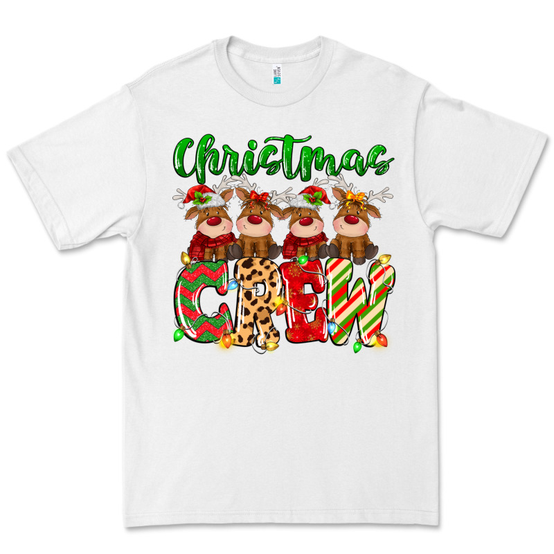 Christmas Crew  Deer Premium Tee by MaliasSmallBusiness | Teevron