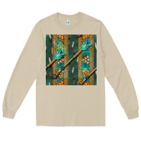 Mushroom aztec and arrow Long Sleeve Tee - BundleAndBundleShop