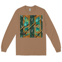 Toasted Coconut aztec and arrow Long Sleeve Tee - BundleAndBundleShop