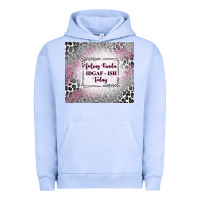 Pigment Grape Ice feeling kinda idgaf ish today with leopard Urban Hoodie - TumblerDesignByShophia