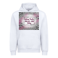 White feeling kinda idgaf ish today with leopard Urban Hoodie - TumblerDesignByShophia