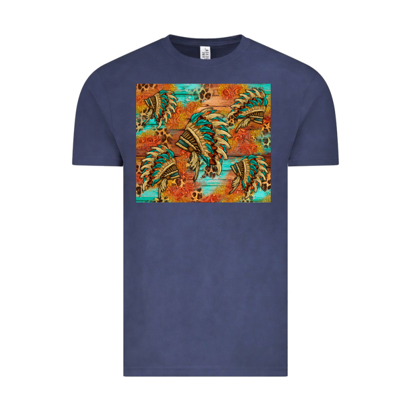 Indian Headdress Pattern Tumbler Vintage Tee by HRA Design Shop | Teevron