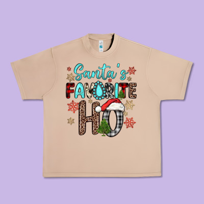 Santa S Favorite Ho Urban Heavy Tee Designed By Jahusdesignshop