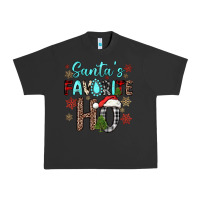 Pigment Black santa s favorite ho Urban Heavy Tee - JahusDesignShop
