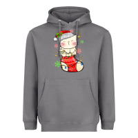 Storm christmas cat in Heavyweight Hoodie - MaliasSmallBusiness