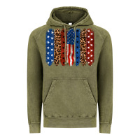 Back To Blue Brushstroke 4th Of July Vintage Hoodie | Teevron