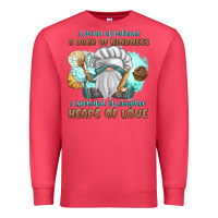 Cardinal A Pinch Of Patience a Das Of Kindness Premium Sweatshirt - MaliasSmallBusiness