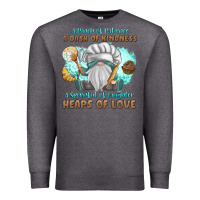 Charcoal Heather A Pinch Of Patience a Das Of Kindness Premium Sweatshirt - MaliasSmallBusiness