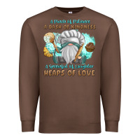 Chestnut A Pinch Of Patience a Das Of Kindness Premium Sweatshirt - MaliasSmallBusiness