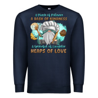 Navy A Pinch Of Patience a Das Of Kindness Premium Sweatshirt - MaliasSmallBusiness