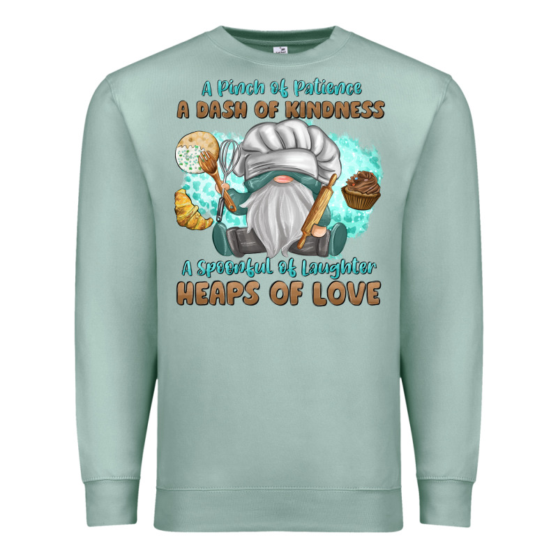 A Pinch Of Patience A Das Of Kindness Premium Sweatshirt by MaliasSmallBusiness | Teevron