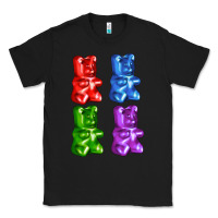 Black jellybear Classic Tee - AdoDesignShop