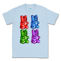 Dusty Blue jellybear Classic Tee - AdoDesignShop