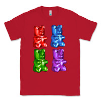 Red jellybear Classic Tee - AdoDesignShop