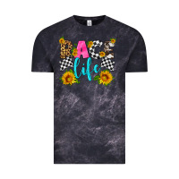 Cloud Black race life Vintage Tee - HRA Design Shop
