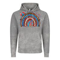 Cloud Rock American rainbow Vintage Hoodie - Neo Western