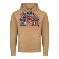 American Rainbow Vintage Hoodie | Teevron