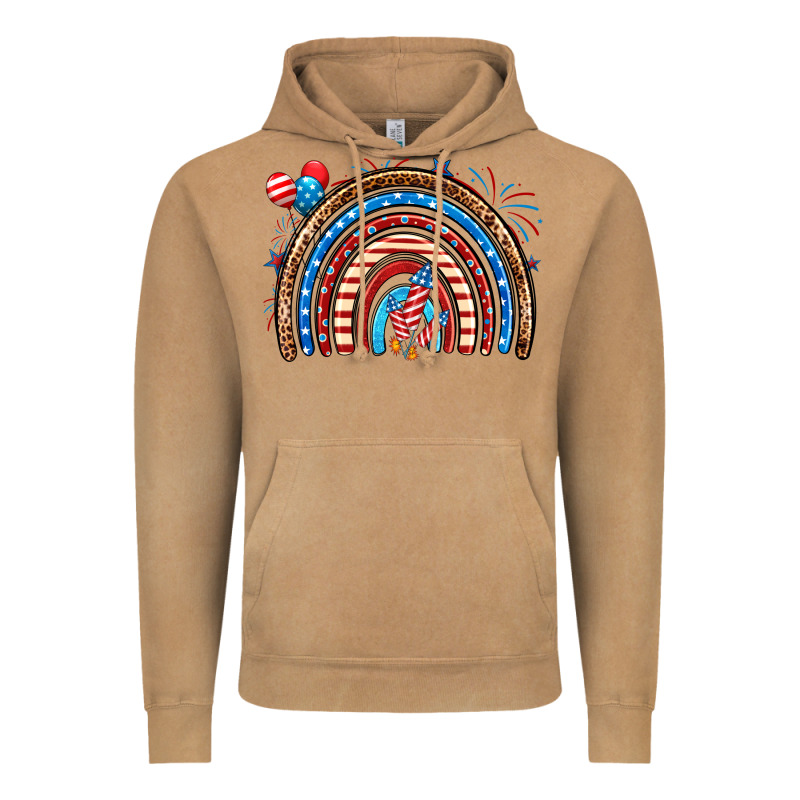 American Rainbow Vintage Hoodie by Neo Western | Teevron