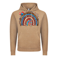 Vintage Coffee American rainbow Vintage Hoodie - Neo Western