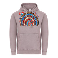 Vintage Zinc American rainbow Vintage Hoodie - Neo Western