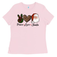 Bubblegum Pink peace love eagles royal blue Ladies Tee - AdoDesignShop