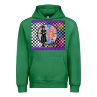 Emerald gothic girl horror family Urban Hoodie - TumblerDesignByShophia