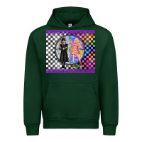 Foreset Green gothic girl horror family Urban Hoodie - TumblerDesignByShophia