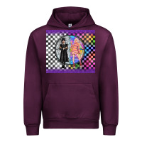 Mauve Wine gothic girl horror family Urban Hoodie - TumblerDesignByShophia