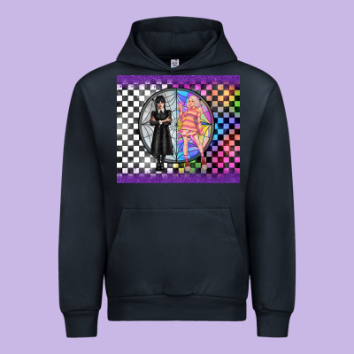 Gothic Girl Horror Family Urban Hoodie Designed By Tumblerdesignbyshophia