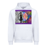 White gothic girl horror family Urban Hoodie - TumblerDesignByShophia