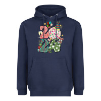 Navy 2024 happy new year Heavyweight Hoodie - MaliasSmallBusiness