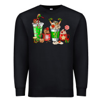 Black Elf coffee cups Premium Sweatshirt - NancyCooperArtShop
