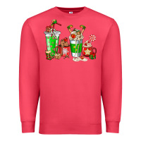 Cardinal Elf coffee cups Premium Sweatshirt - NancyCooperArtShop