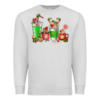 Dove Grey Elf coffee cups Premium Sweatshirt - NancyCooperArtShop