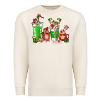 Sandshell Elf coffee cups Premium Sweatshirt - NancyCooperArtShop