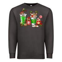 Smoke Elf coffee cups Premium Sweatshirt - NancyCooperArtShop