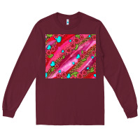 Burgundy valentines day Long Sleeve Tee - AdoDesignShop