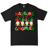 Black hanging with my gnomies Premium Tee - MaliasSmallBusiness