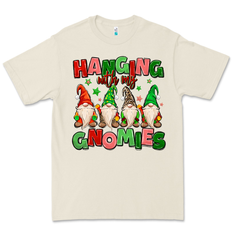 Hanging With My Gnomies Premium Tee by MaliasSmallBusiness | Teevron